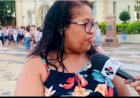 Professores de Agudos fazem manifestação pelo pagamento do piso salarial do magistério