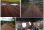 Prefeito e vice-prefeito vistoriam danos causados pela chuva nas estradas rurais