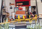 Carro sem freio invade pizzaria na Getúlio Vargas, em Bauru