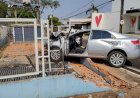 Criminosos rendem idosos e roubam reais, dólares e euros de residência em Bauru; um dos assaltantes é preso ao sofrer acidente durante tentativa de fuga com o carro das vítimas