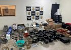 Polícia apreende R$ 2 milhões de anabolizantes em laboratório clandestino