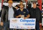 Bariri Rodeio Show 2026: competidor de Rondônia é o grande campeão da montaria em touros