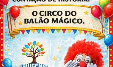 Dia do Circo: Escola Ephigênia realiza espetáculo e concurso de poesia