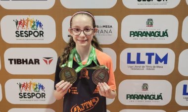 Atleta jauense é destaque na Copa Brasil de Tênis de Mesa