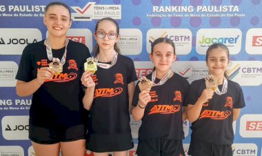 Jaú conquista grandes resultados no Torneio Paulista de Tênis de Mesa em Jacareí