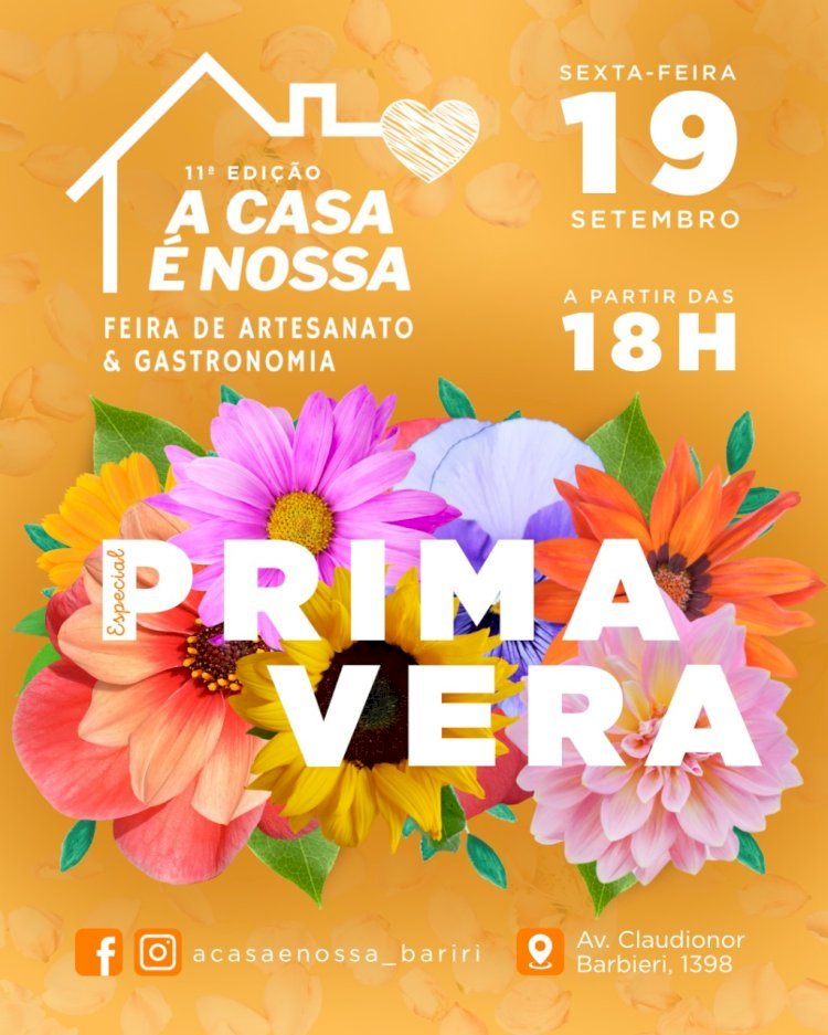 11ª edição da Feira “A Casa é Nossa” acontece nesta sexta em Bariri