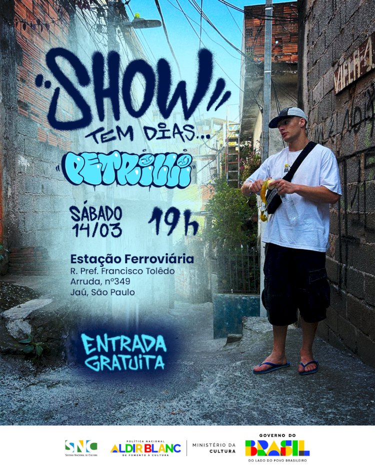 Petrilli retorna a Jaú para realizar dois shows gratuitos