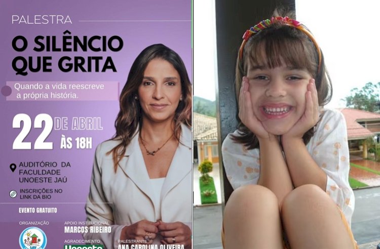 “O silêncio que grita”: LAV promove evento sobre proteção de crianças e adolescentes com palestra de Ana Carolina Oliveira, mãe de Isabella Nardoni