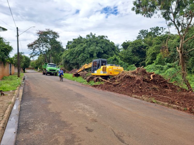 Diretor de Agricultura e Meio Ambiente diz que obra no Córrego do Sapé visa evitar inundações em Bariri