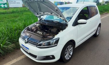 Homens são presos na BR-146 em Guaxupé por receptação e adulteração de veículo furtado