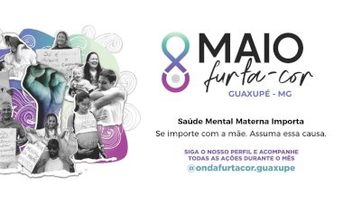 Campanha Maio Furta-cor chega a Guaxupé com foco na saúde mental das mães