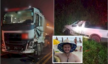 Morador de Juruaia morre em acidente grave na BR-491, em Areado