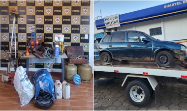 Suspeitos fogem para mata após furto, mas um é preso pela PM de Guaranésia