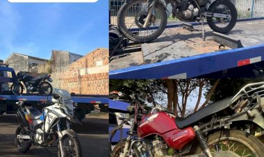 Polícia Militar apreende 49 motocicletas durante intensificação de fiscalizações de trânsito em Guaxupé