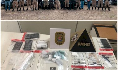 Ação conjunta policial fecha ponto de tráfico e prende irmãos em Guaranésia