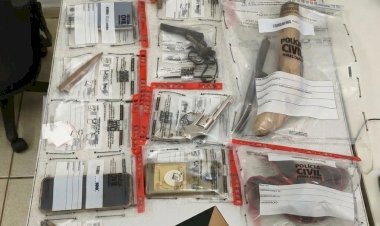 PM prende traficante e apreende arsenal de armas na zona rural de Guaxupé