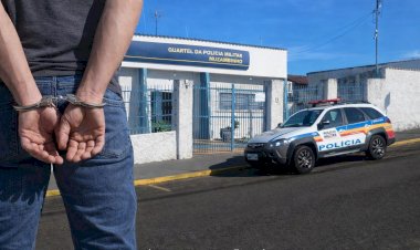 PM de Muzambinho prende foragido de SP por tráfico e explosão de caixas
