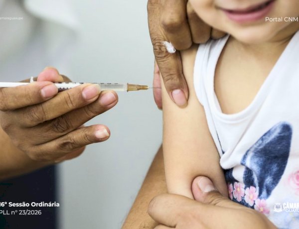 Projeto de lei garante vacinação domiciliar para pessoas com autismo em Guaxupé