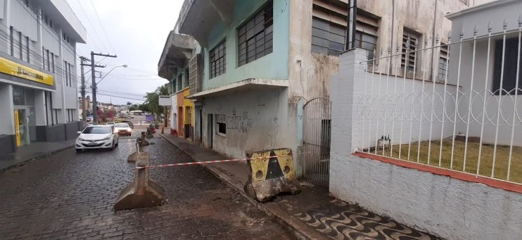 Defesa Civil interdita prédio do Clube Recreativo de Muzambinho