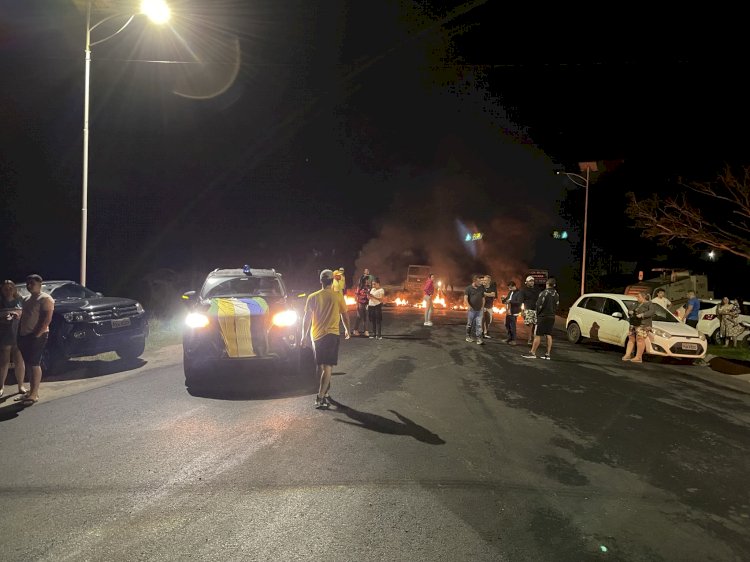 Manifestantes bloqueiam rodovias da região após resultado das eleições