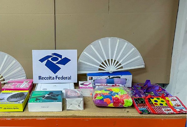 Receita Federal destina R$ 250 mil em mercadorias para entidades que contemplam os direitos das mulheres