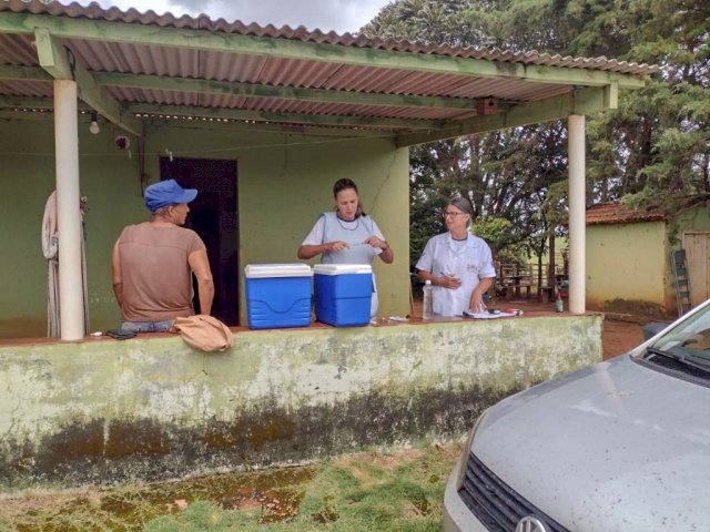 Municípios intensificam vacinação na área rural