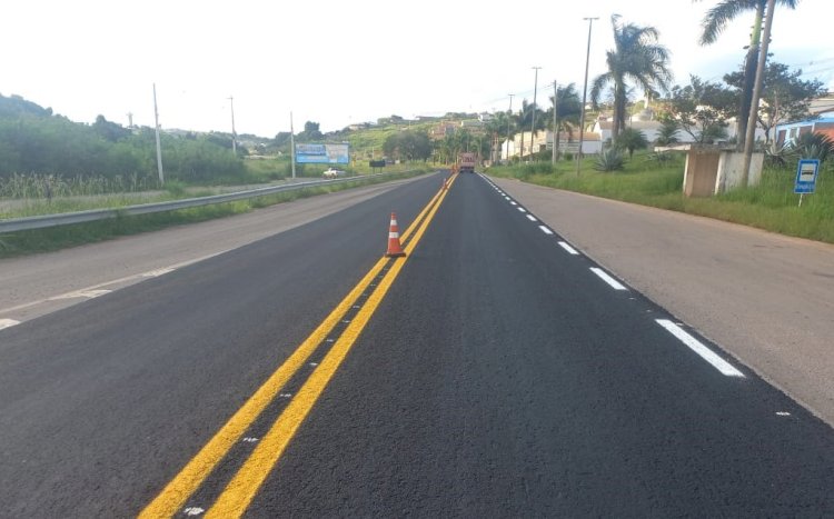 Concessionária realiza obras de manutenção em rodovias da região