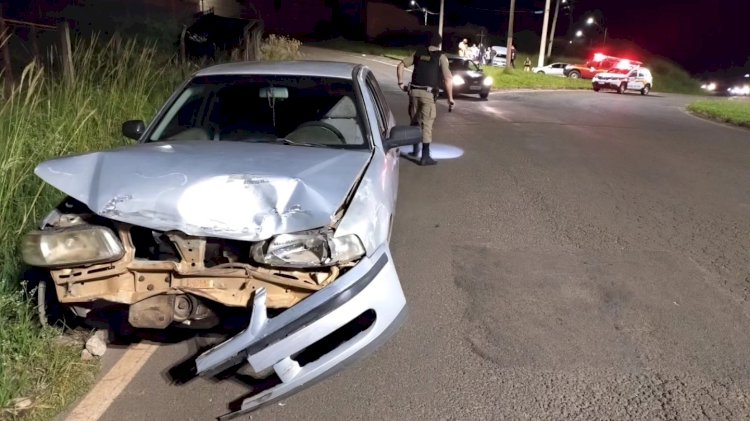 Acidente na MG-450 mobiliza Bombeiros e SAMU em Guaxupé