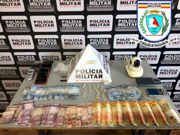 Polícia Militar realiza apreensões de drogas e prende 4 pessoas em Guaranésia