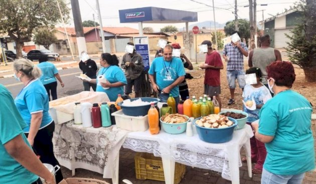 Bom Samaritano lança campanha de arrecadação de alimentos para ação solidária na Praça da Santa Cruz em Guaxupé