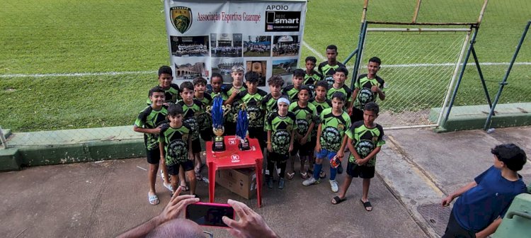 AEG Guaxupé é campeã da Guaxu Cup Sub-13 em evento beneficente
