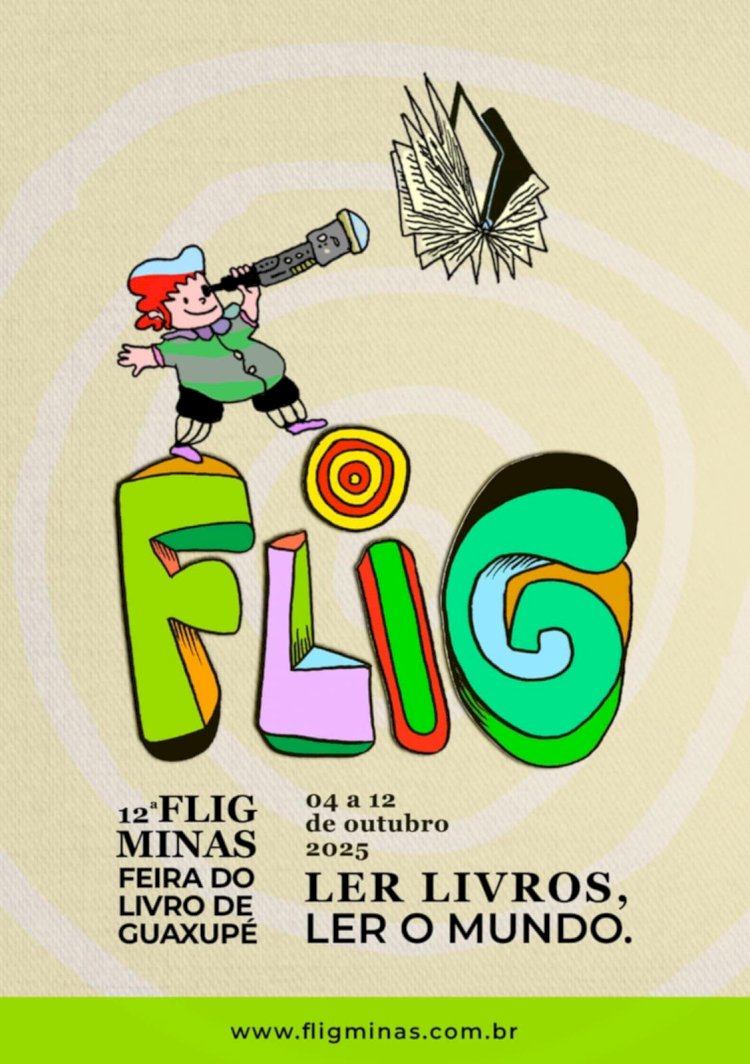 FLIG MINAS 2025 destaca o poder da leitura em sua 12ª edição