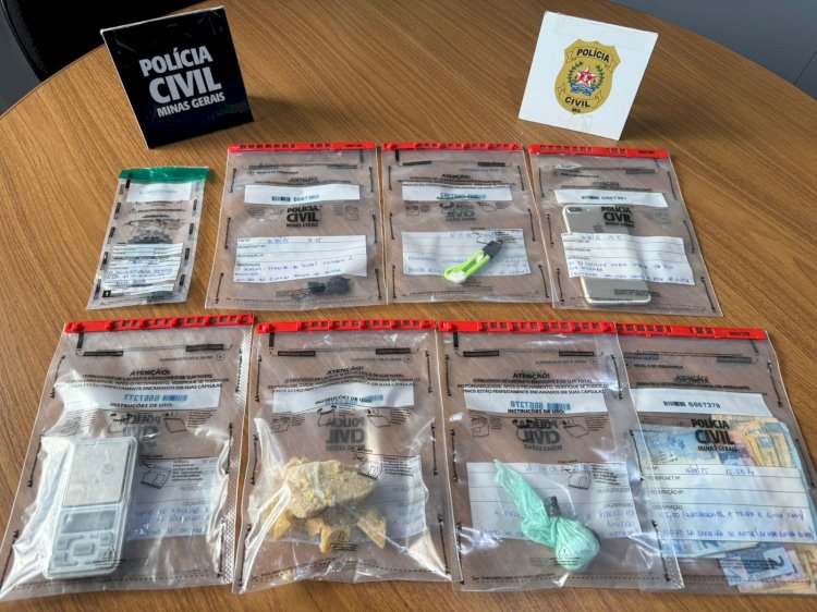 Jovem de 20 anos é preso por tráfico de drogas em Muzambinho