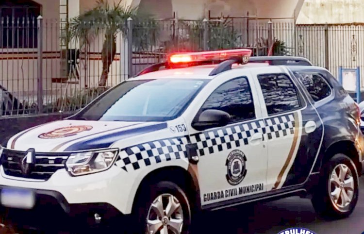 Mulher foge com filha e agressor é preso pela GCM em Guaxupé