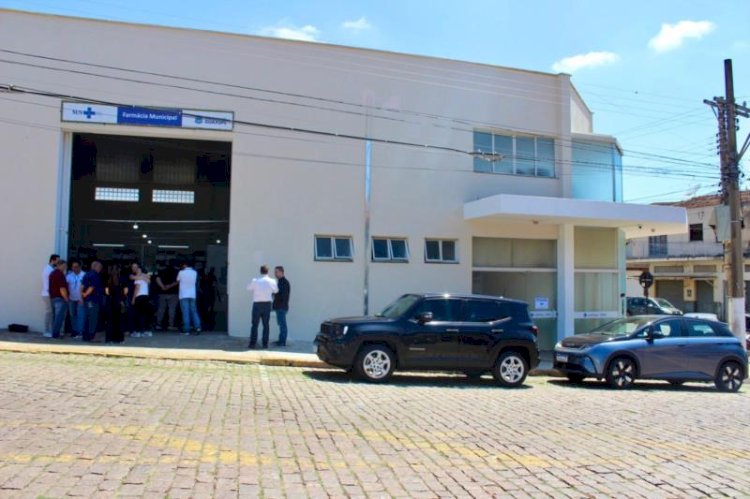 Prefeitura de Guaxupé entrega nova estrutura da Farmácia Municipal Central