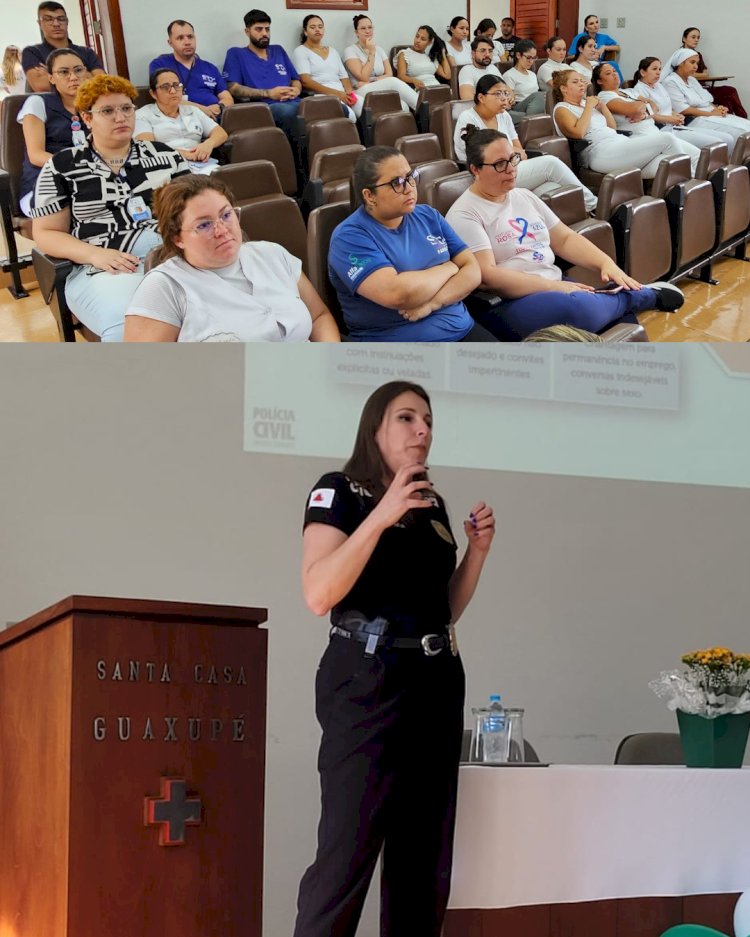 Santa Casa de Guaxupé promove 14ª SIPAT com foco em prevenção e bem-estar no trabalho