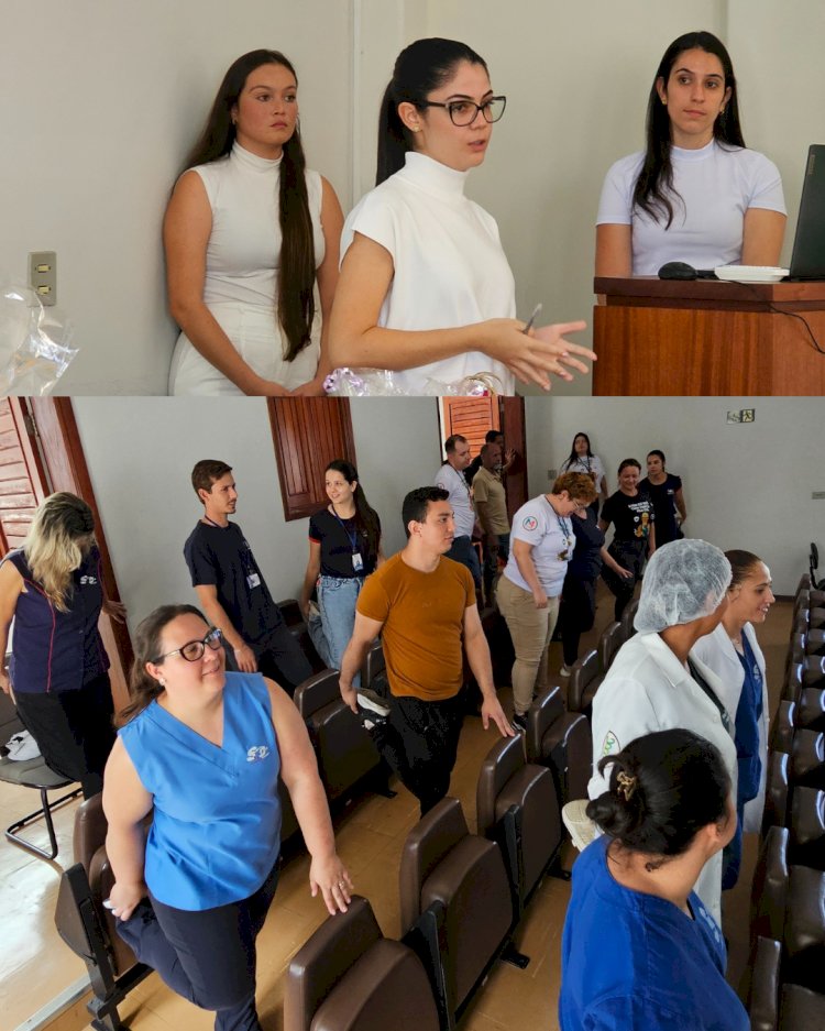 Santa Casa de Guaxupé promove 14ª SIPAT com foco em prevenção e bem-estar no trabalho