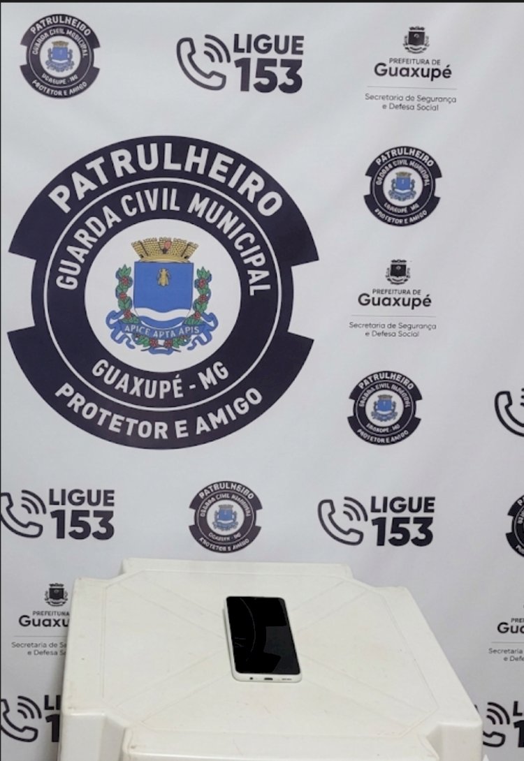 Homem furta celular de cunhado e é preso em flagrante pela GCM