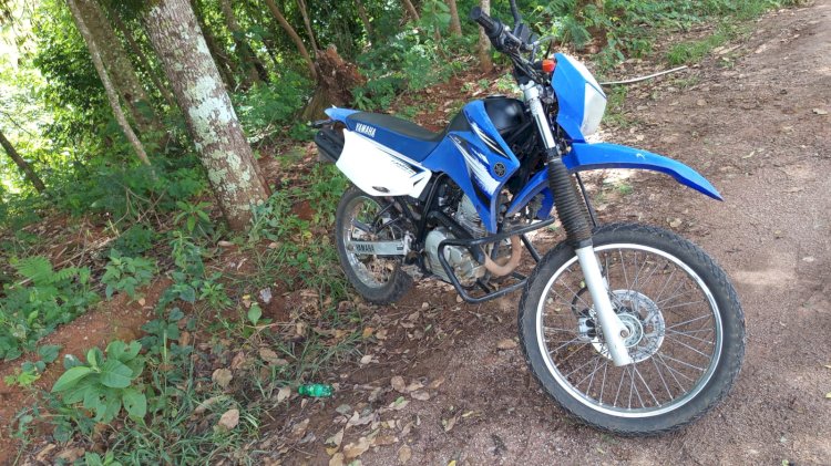 Homem de 45 anos é preso com moto furtada em Muzambinho