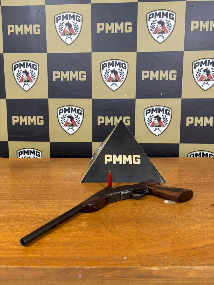 Homem de 67 anos é preso em Guaxupé por disparos de arma em via pública no Jardim Itália