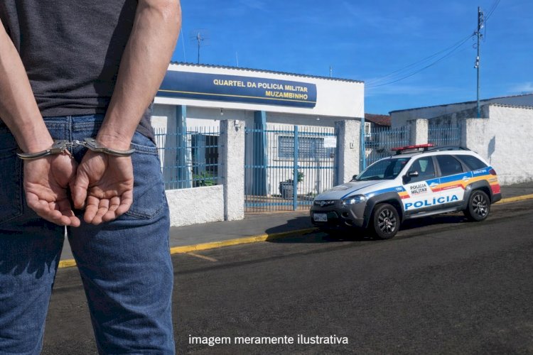 PM de Muzambinho prende foragido de SP por tráfico e explosão de caixas