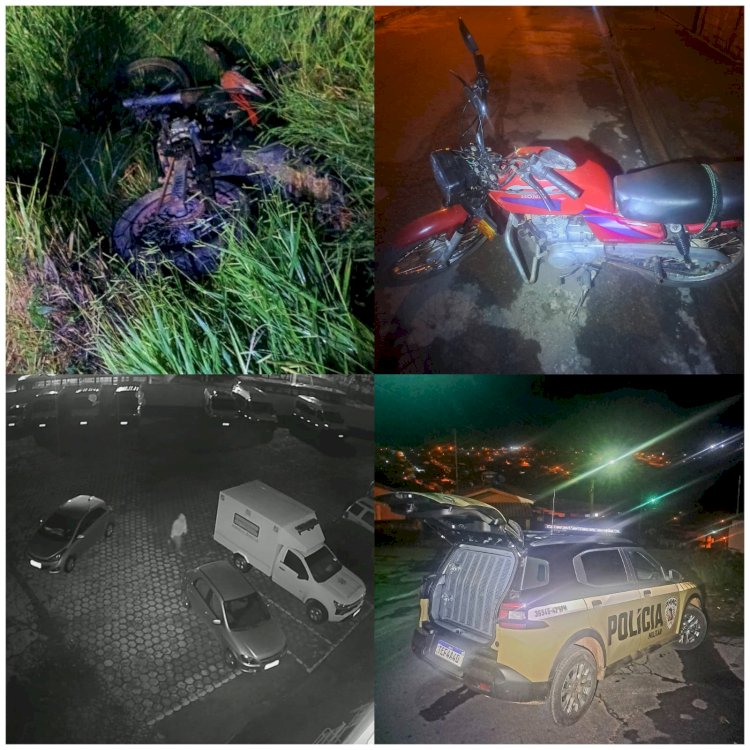 Polícia recupera duas motos furtadas no pátio do SAMU e prende suspeito em flagrante em Nova Resende