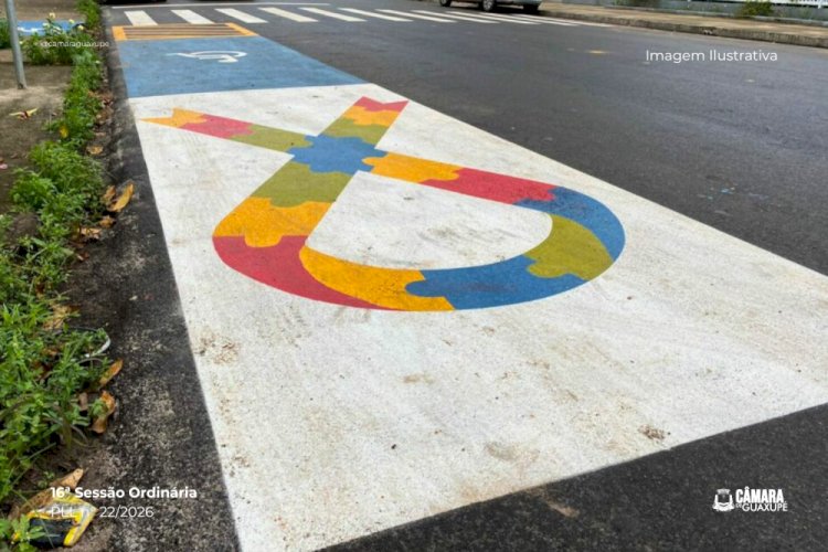 Guaxupé terá vagas de estacionamento exclusivas para pessoas com autismo