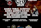 Bora Rock Fest celebra aniversário do Bohemios Moto Clube com cinco bandas e área de camping no Barretinho
