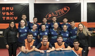 Tênis de mesa de Jaú comemora vitória e classificação  para os Jogos Abertos