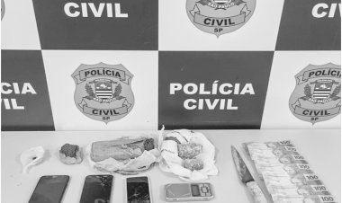 Dupla é presa por tráfico de  drogas em Jaú