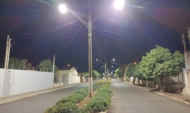 Itaju moderniza iluminação pública com substituição de lâmpadas comuns por LED