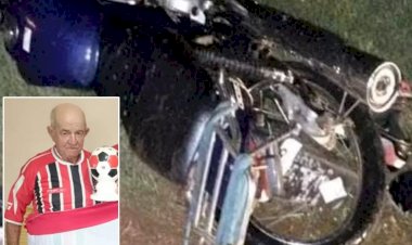 Idoso morre após carro atingir moto em Jaú
