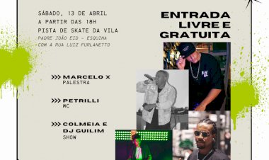 1º Festival Hip Hop de Bariri acontece no próximo dia 13 de abril