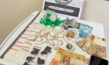 Polícia Militar prende homem e apreende drogas em Bocaina